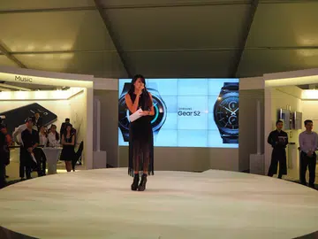 Launch of the Galaxy Studio at Civic Plaza, Ngee Ann City.