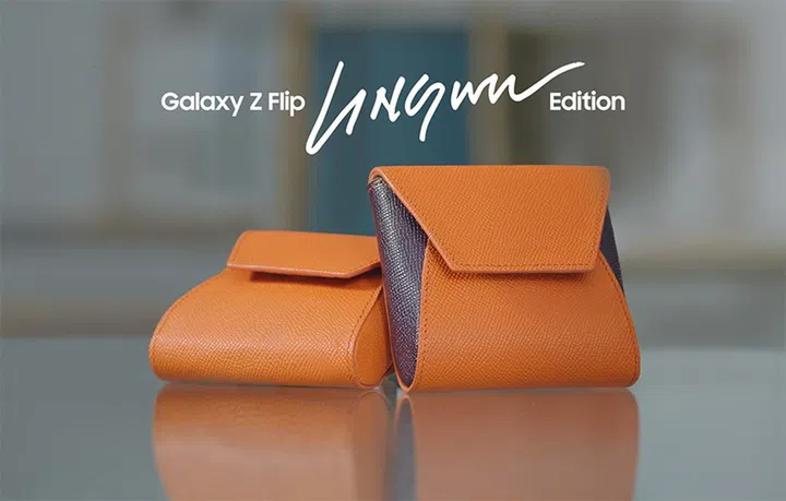 Ling Wu capsule bag, a little pouch for the Galaxy Z Flip.