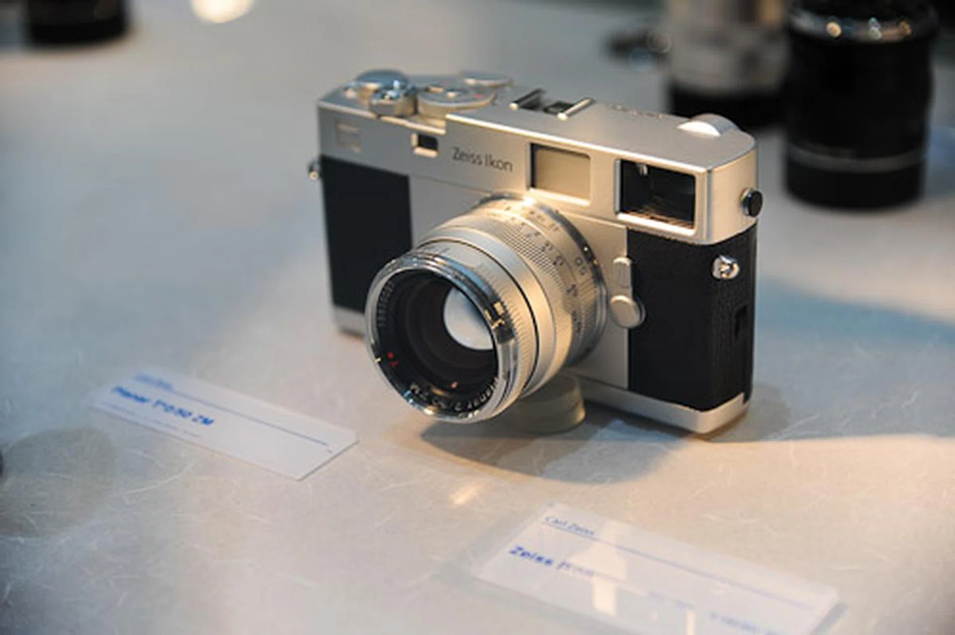 Retro isn't dead, it's just expensive. Admiring the beauty of Carl Zeiss lenses on Zeiss Ikon rangefinder cameras.
