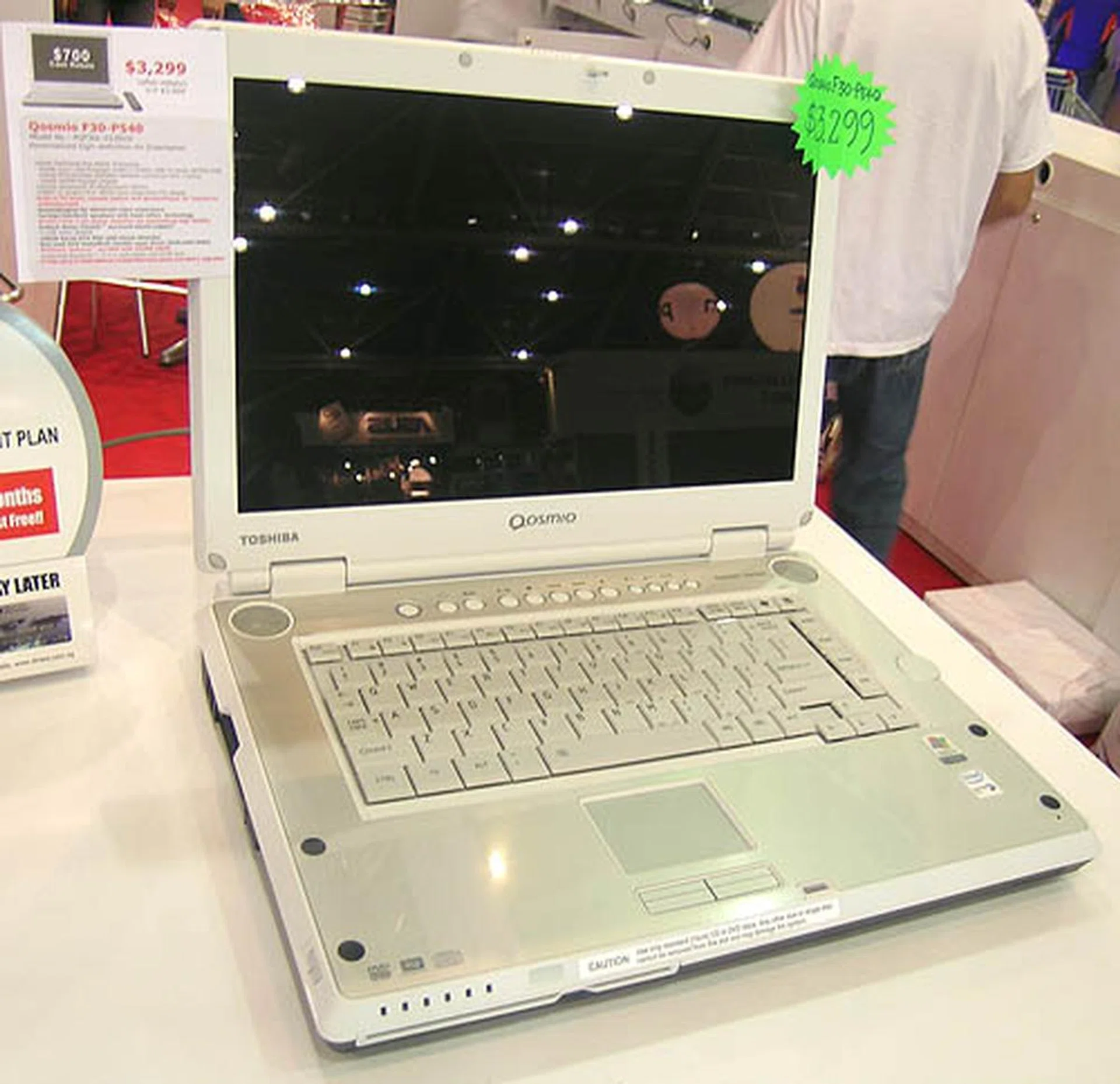 Toshiba's Qosmio series is geared for multimedia and the $3299 F30-P540 is one of the top performers. A 15.4-inch WXGA TFT screen, Harman Kardon speakers and a GeForce Go 7600 graphics card make it suitable for home entertainment. Now, if only Toshiba updates the Core Duo processor to a Core 2 Duo.