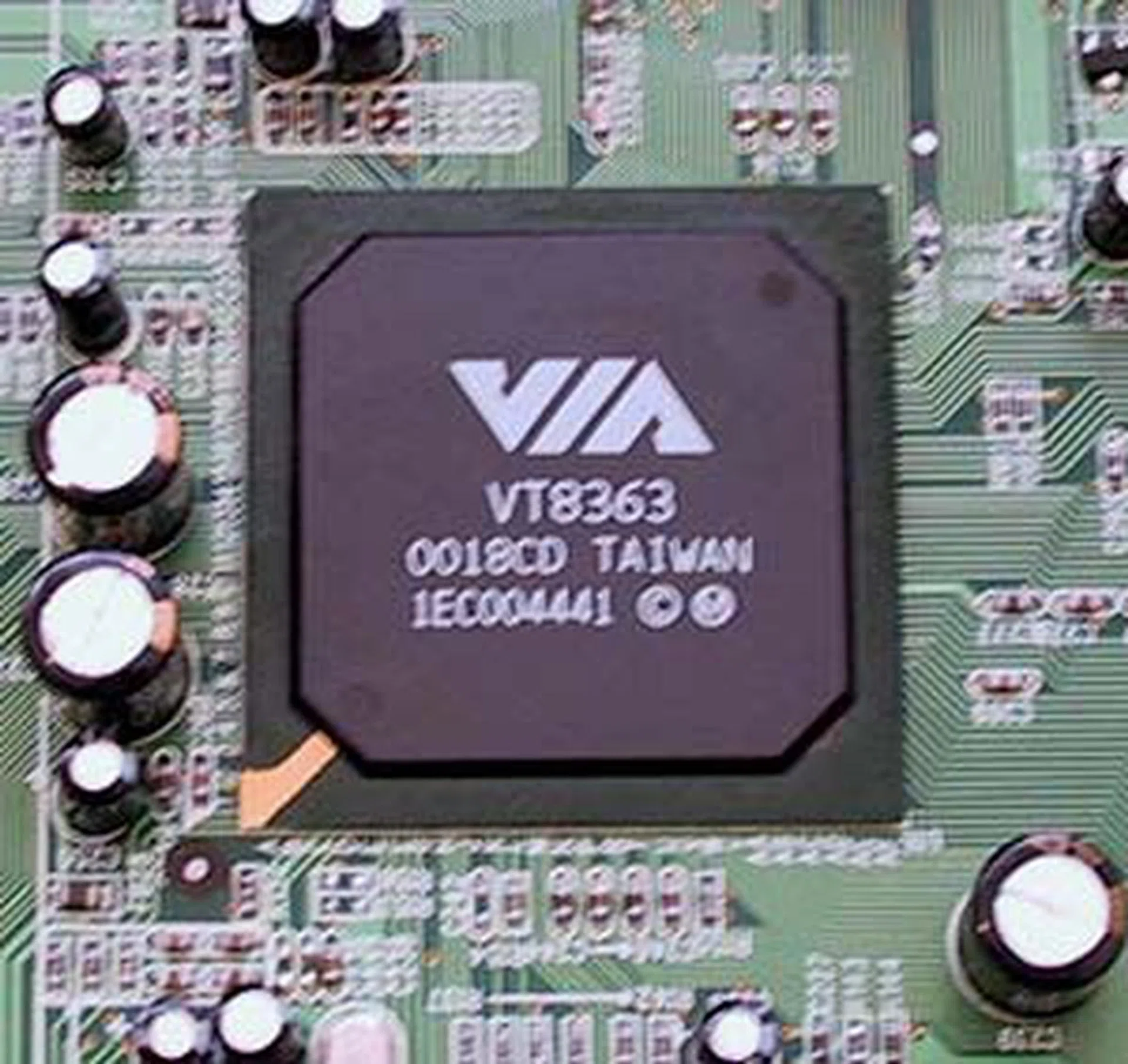 The VIA VT8363 or better known as the KT133