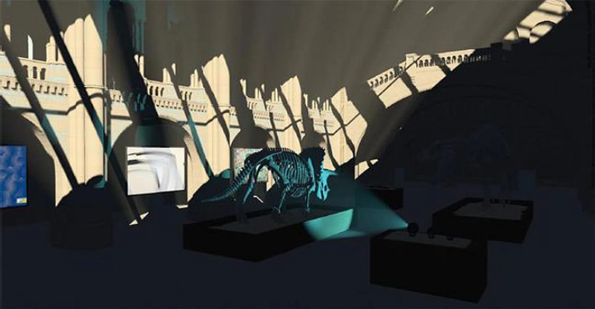 Here's a perfect example with a scene rendered in direct lighting only.