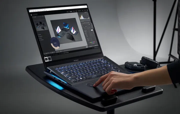 The ZenBook Pro 16X OLED UX7602 (Image source: ASUS)
