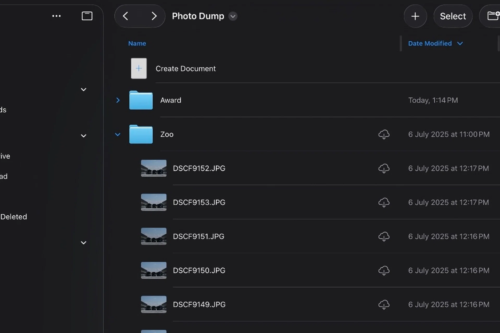 iPadOS 26 files app