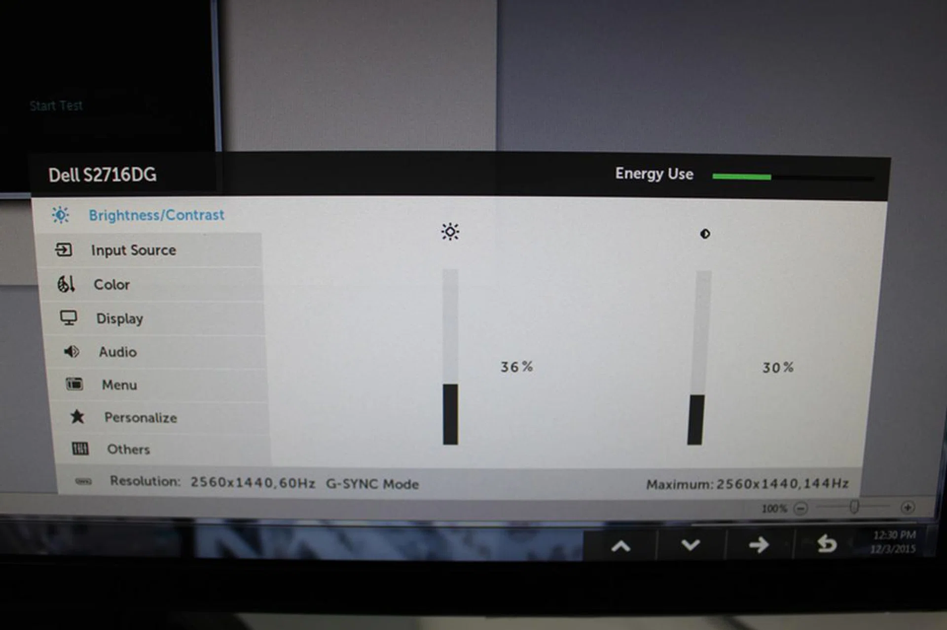 The OSD has the usual suspects; brightness settings, contrast and so on. Personalize option lets you create your own OSD shortcut.