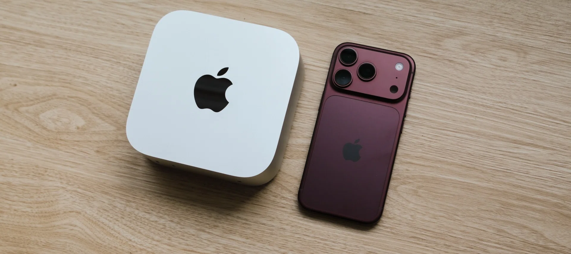 Mac mini with iPhone 18 Pro