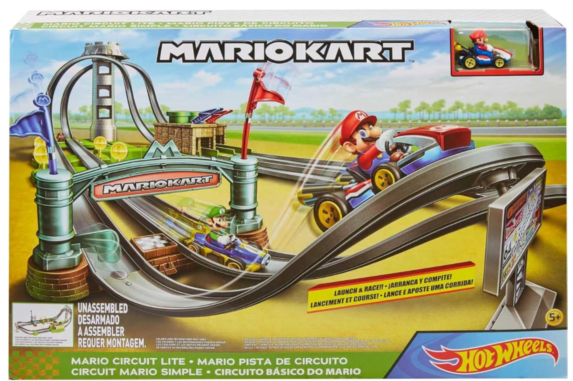 Hot Wheels Mario Kart