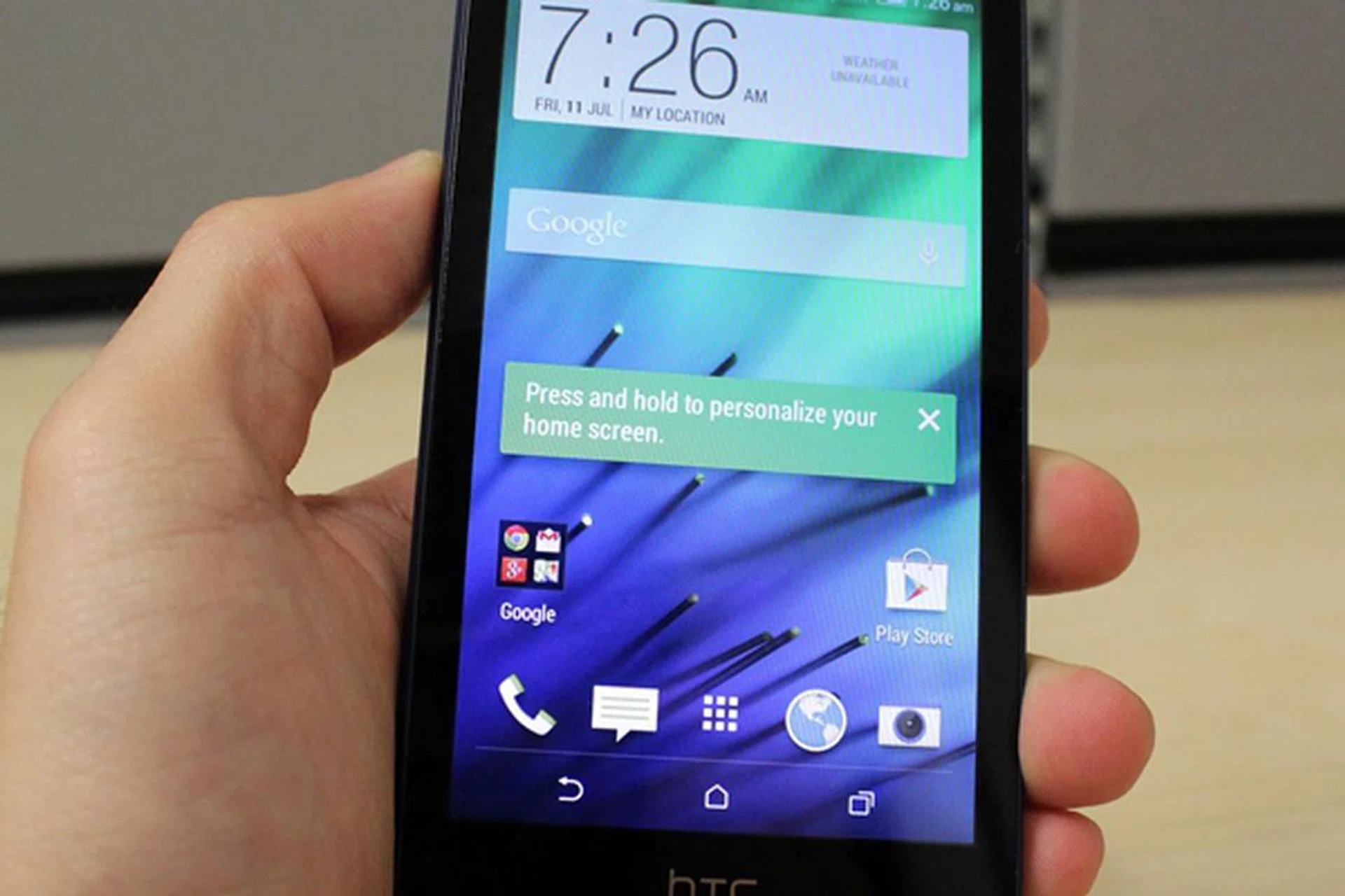 The Desire 610 looks like the Desire 816 and the rest of the premium One series. 