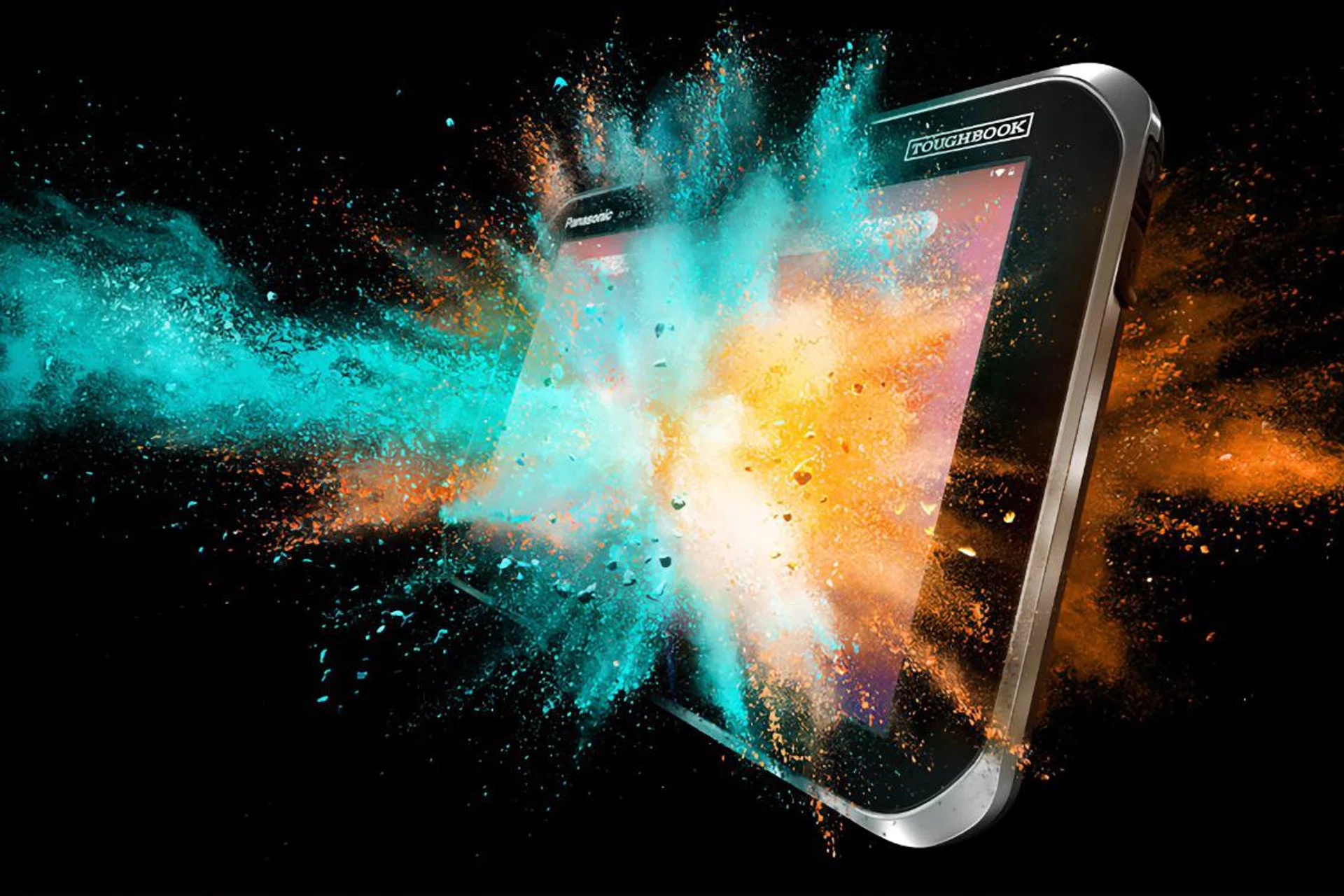 The Panasonic Toughbook tablets are perfect for outdoor use. Image source: Panasonic. 