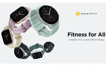 The new Amazfit GTR 2e and GTS 2e smartwatches. Image courtesy of Amazfit. 