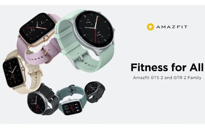 The new Amazfit GTR 2e and GTS 2e smartwatches. Image courtesy of Amazfit. 