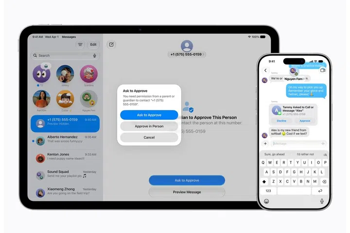 Parents can now better manage the kid’s chats