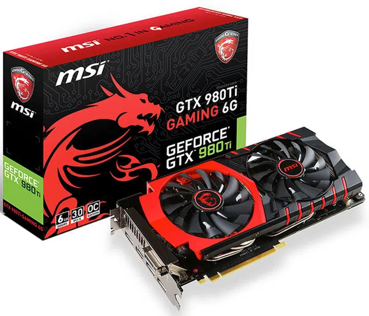 MSI GeForce GTX 980 Ti Gaming 6G. (Image Source: TechPowerUp)