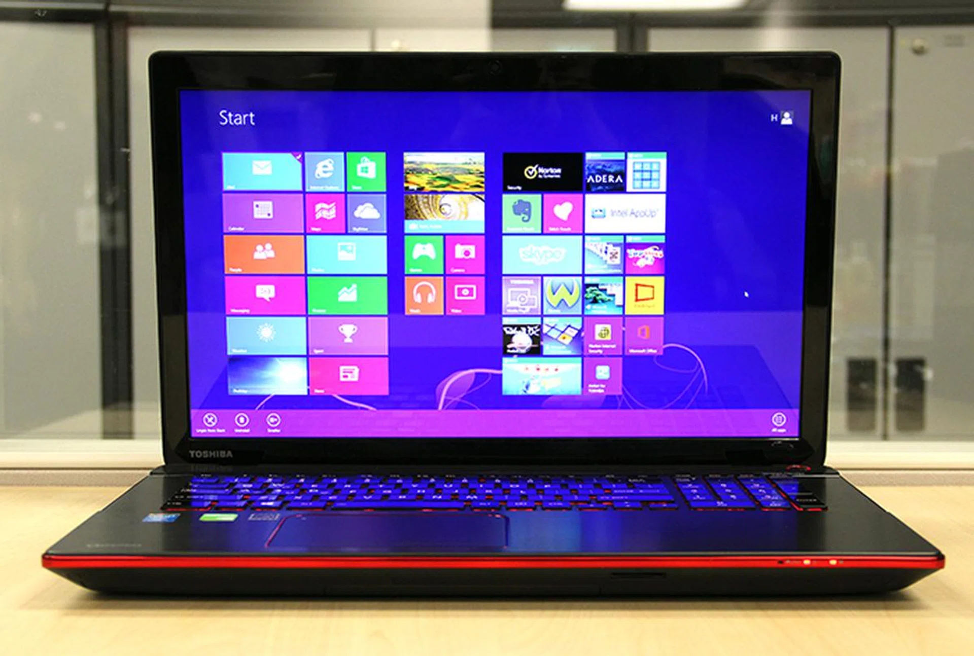 The Toshiba Qosmio X70 is the Japanese hardware giant's flagship gaming notebook.