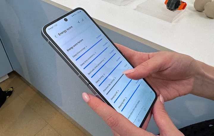 Samsung Health holistic Wellness Score. Photo: HWZ
