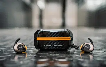 Klipsch T5 II True Wireless Sport McLaren edition.