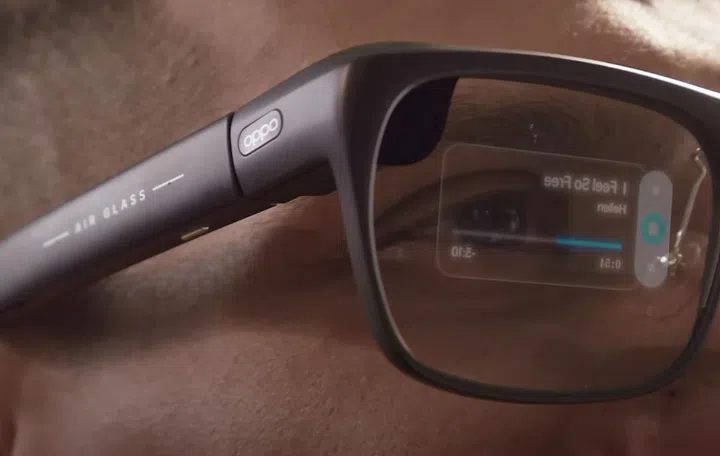 OPPO Air Glass 3. Source: OPPO.