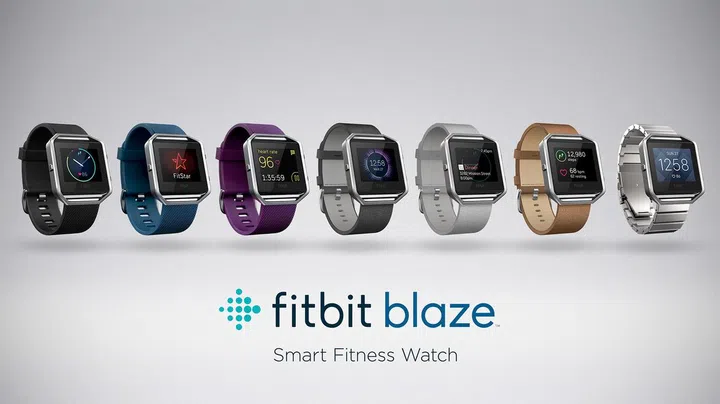 Here's some of the various color and material options you can get with a Fitbit Blaze.