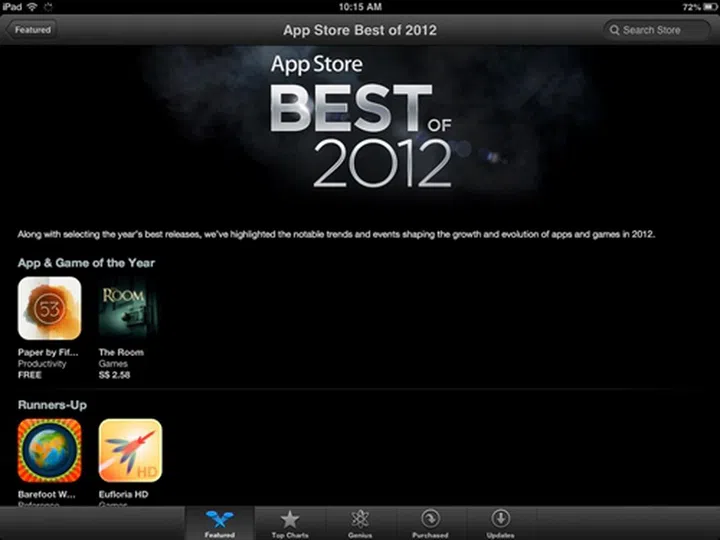 Apple Unveils Its 2012 App Store Best of List | HardwareZone Singapore