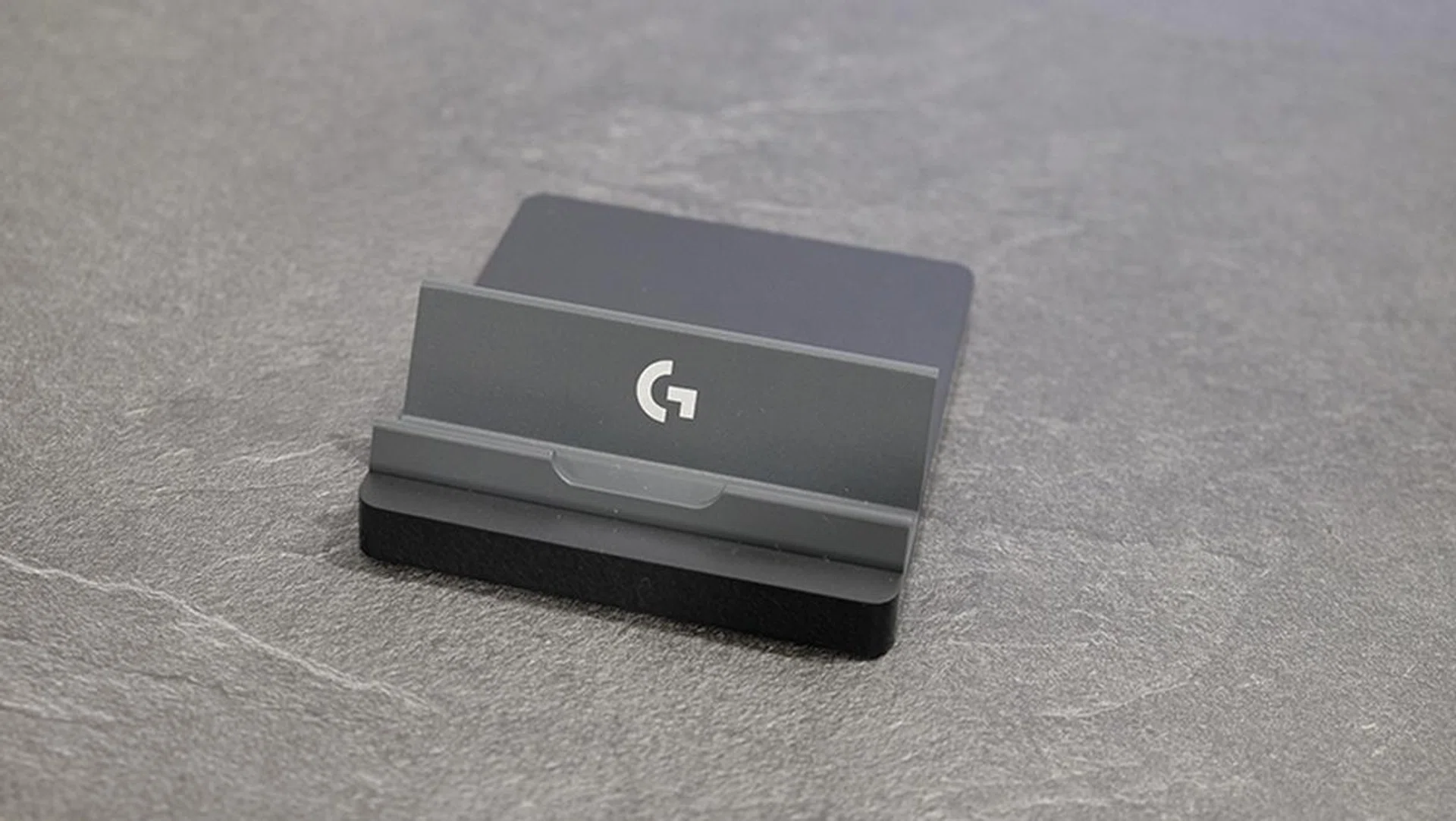 The keyboard also comes with a stand for your smartphone.