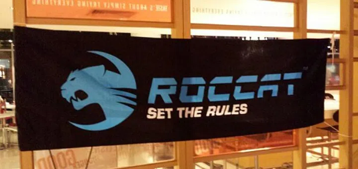 Corbell distributes Roccat gaming hardware that has made a big name in Europe. So naturally, Roccat accompanied the demo systems at yesterday's event.