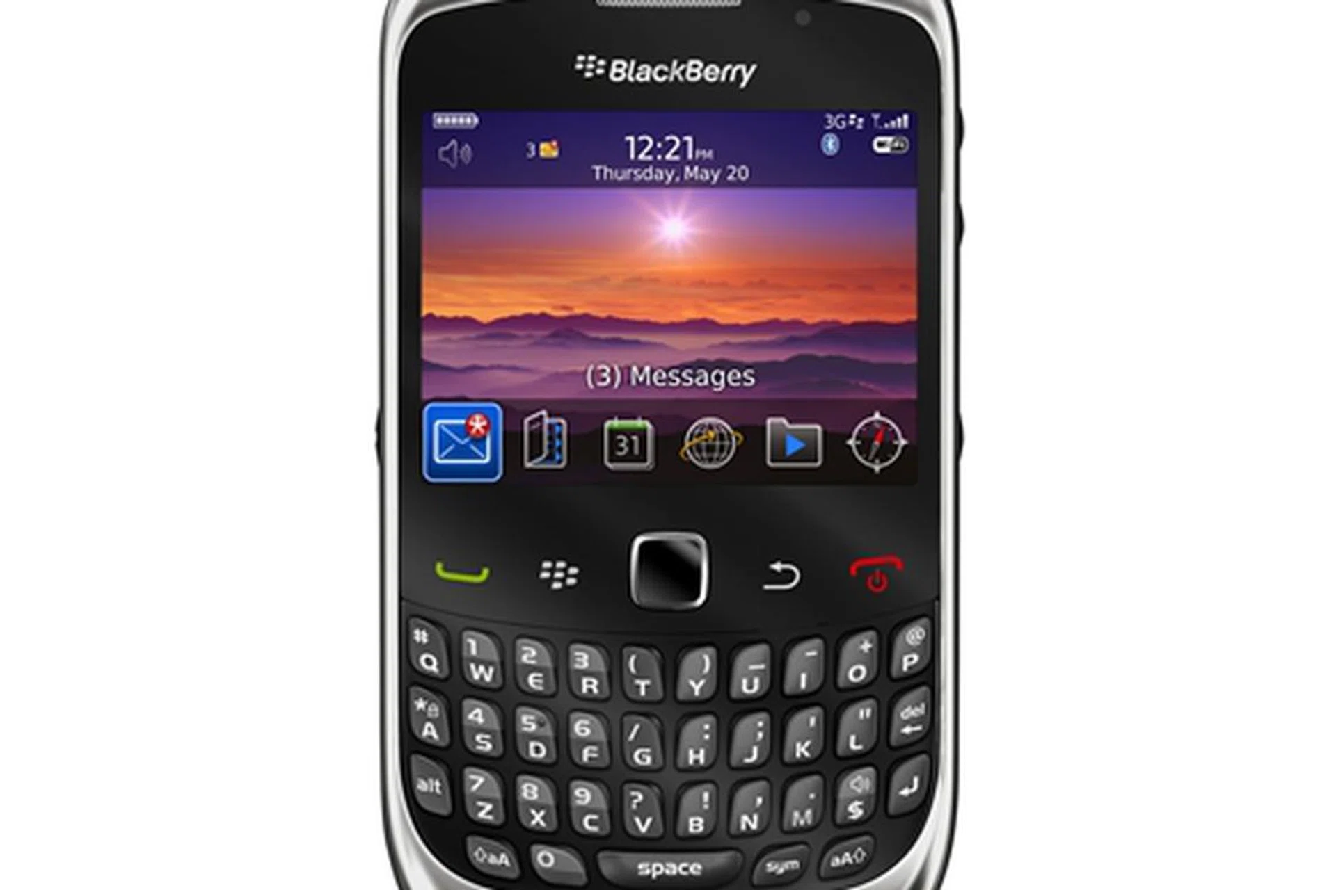 Looking... well, BlackBerry-ish.