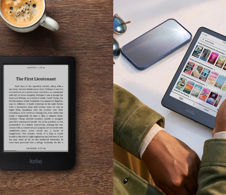 Kobo and Kindle