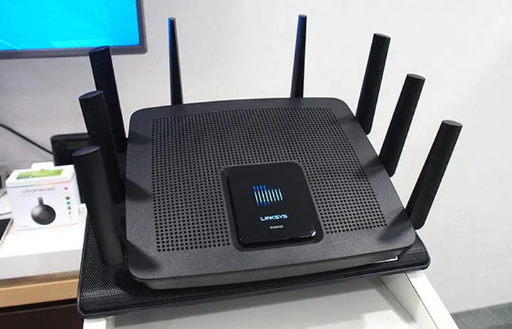 The Linksys EA9500 is the company's latest flagship router.