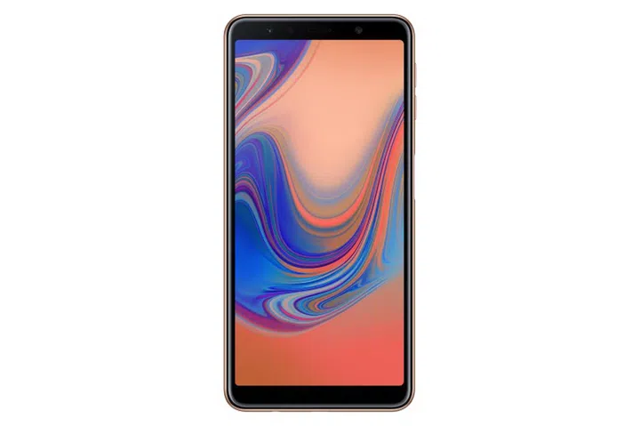 The Samsung Galaxy A7 (2018). <br> Image source: Samsung