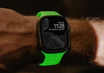 The Glow in the Dark Sport Band by Nomad.