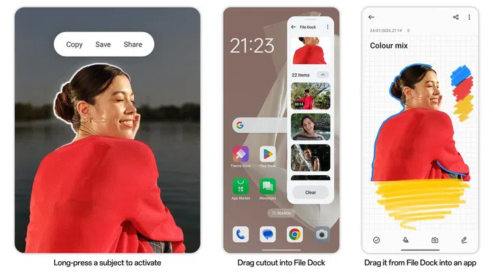 OPPO Smart Image Matting. Source: OPPO.