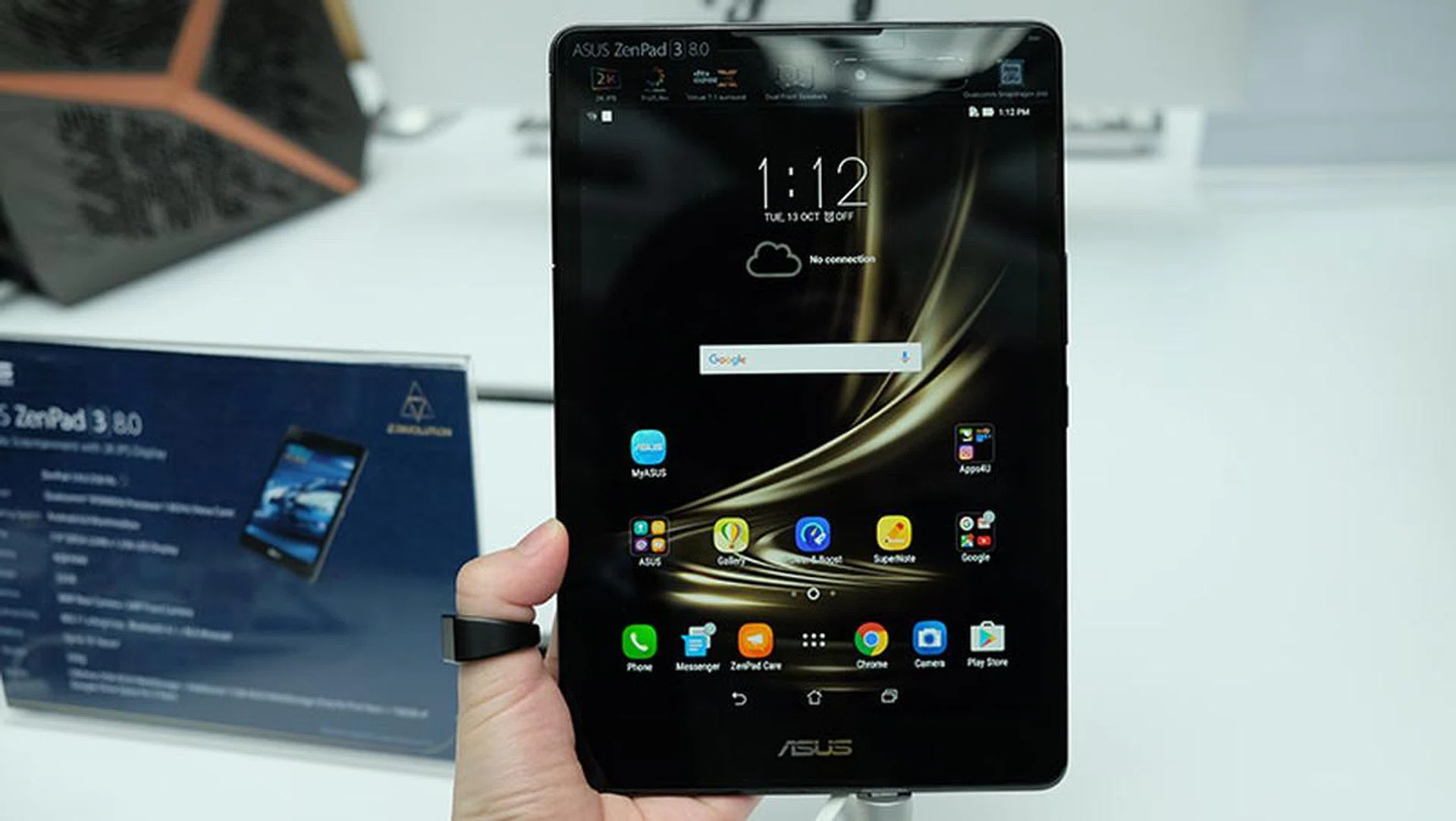 The ZenPad 3 8.0 is a fairly affordable mid-range Android tablet.