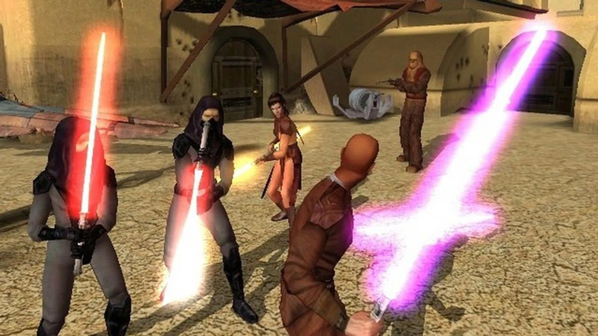 Knights of the Old Republic showed that a Star Wars game need not be set during the movies' time period to be great.
