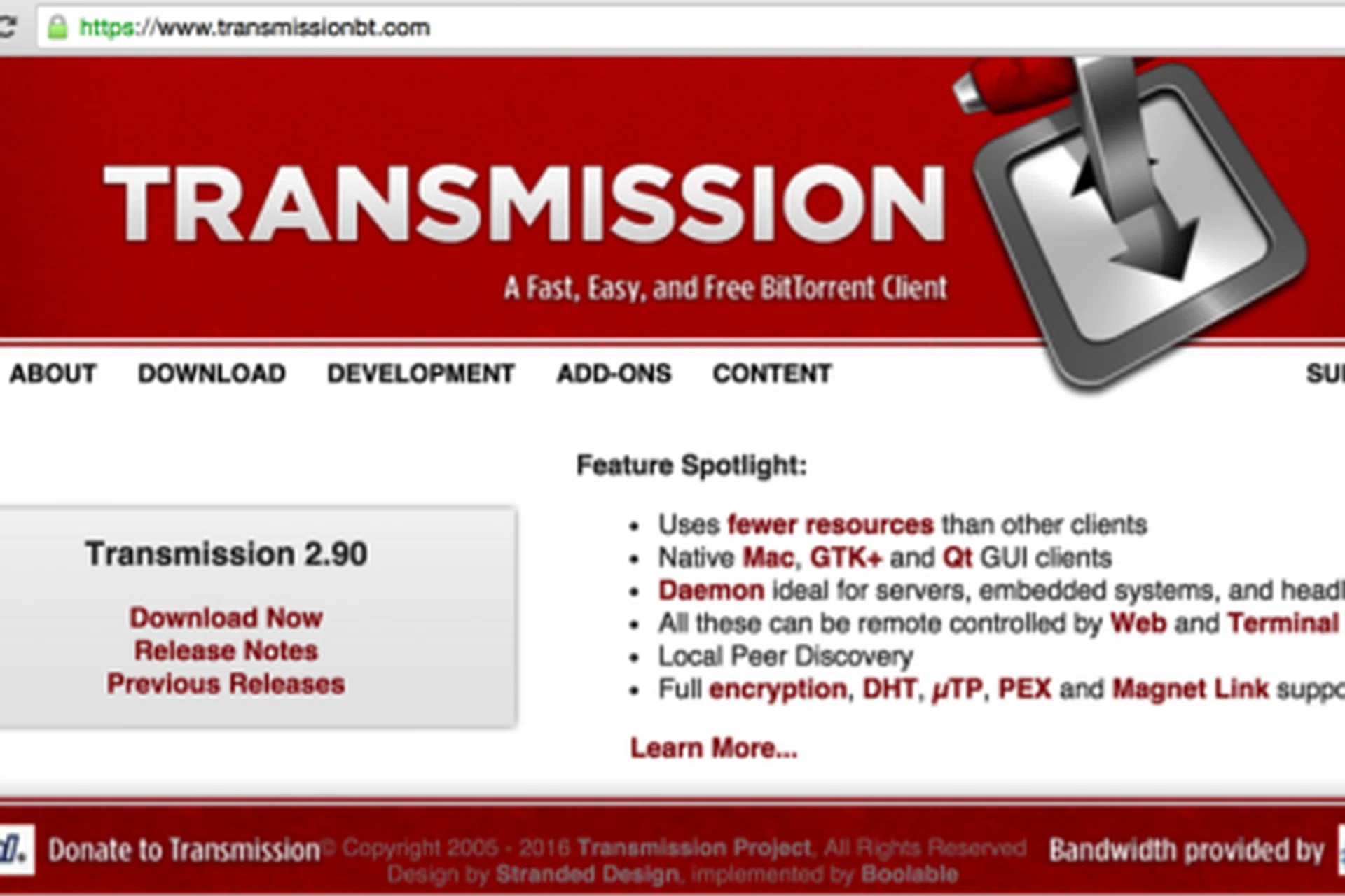 The unfortunate website that was unintentionally hosting the ransomware downloads.