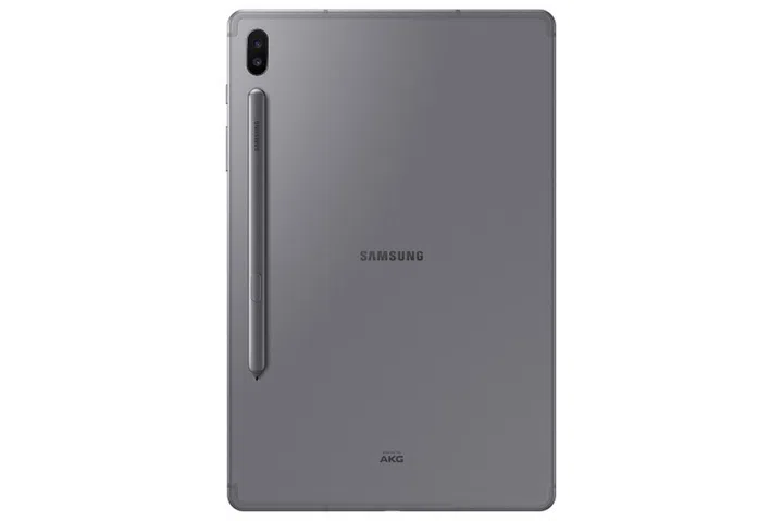 You can attach the S Pen to the back of the Samsung Galaxy Tab S6.