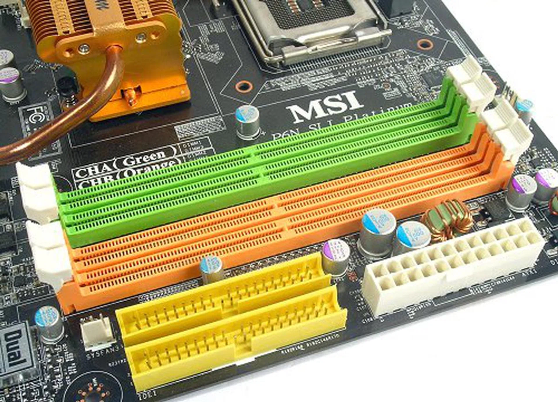 Exclusive: MSI P6N SLI Platinum (NVIDIA nForce 650i SLI) | HardwareZone ...