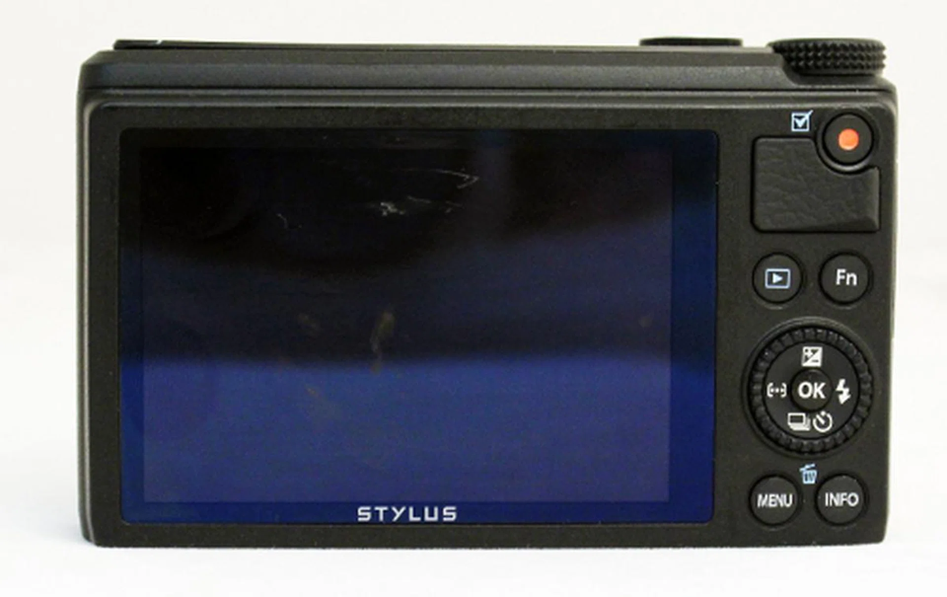 The XZ-10 doesn't feature anything surprising in terms of its layout of controls.