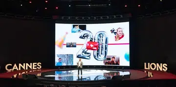YouTube's CEO Neal Mohan at the 2025 Cannes Lions International Festival of Creativity. Image: YouTube (official blog).