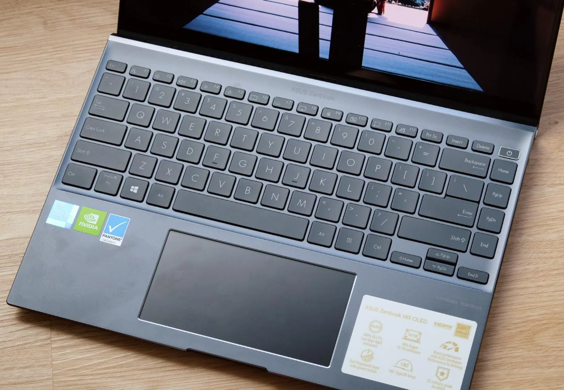 The keyboard is very decent but users will need to get used to the extra column of navigational keys on the right.