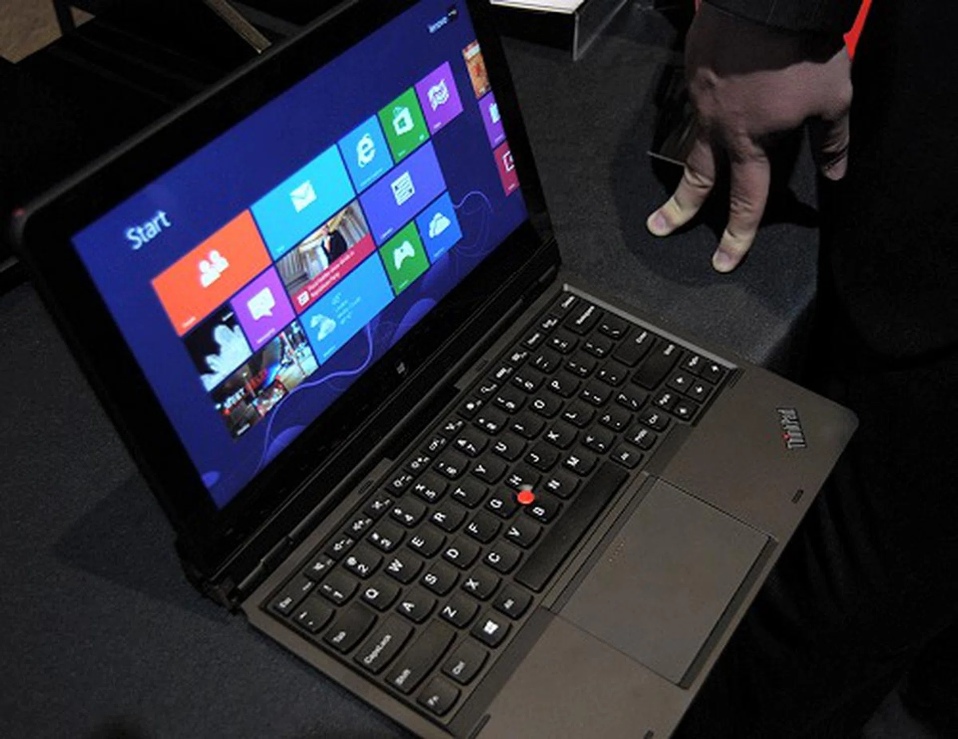 The Lenovo Thinkpad Helix is the first hybrid PC designed specifically for enterprise-use and is touted to be the "thinnest full-function Intel 3rd generation Core tablet with vPro."