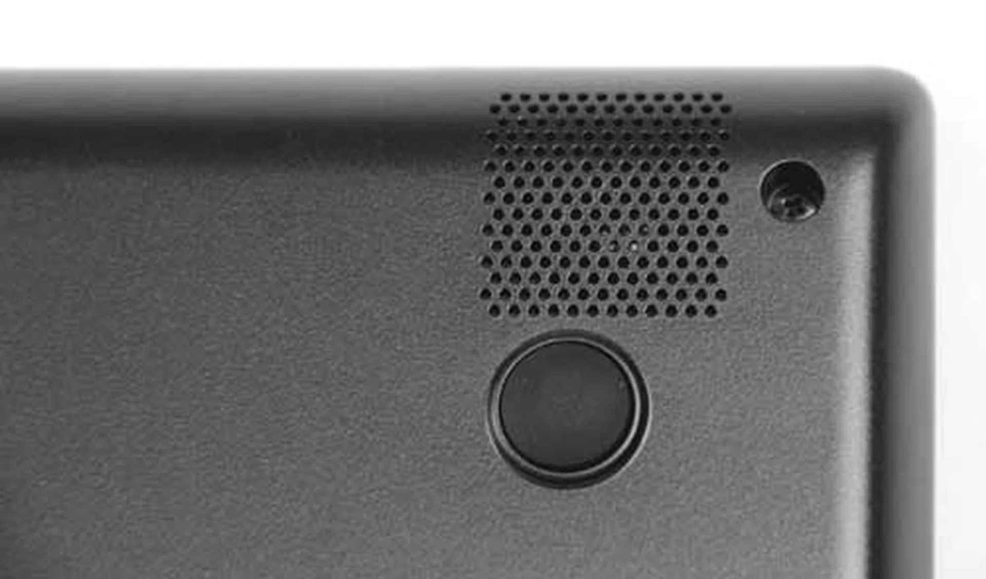 The two speakers located on the left and right front of the machine are adequate for almost everything you need to do. 