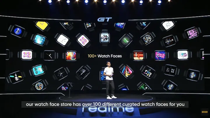Match your mood with over 100 curated watch faces. 