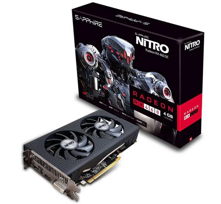 Sapphire Nitro Radeon RX 460 4GB