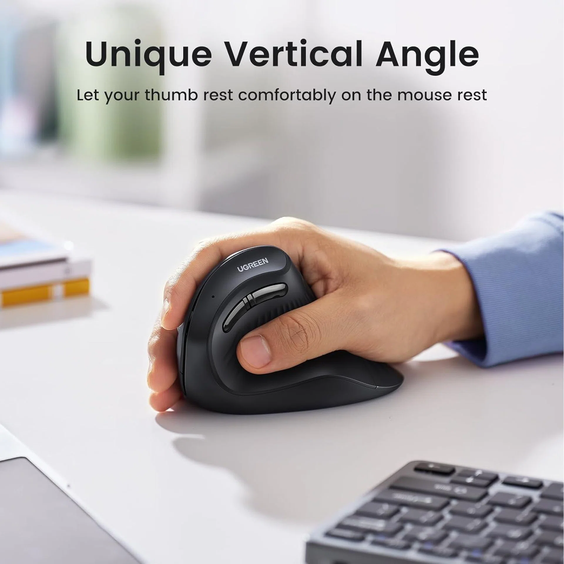 Ugreen Vertical Ergonomic Mouse: 40% off on Amazon now | HardwareZone ...