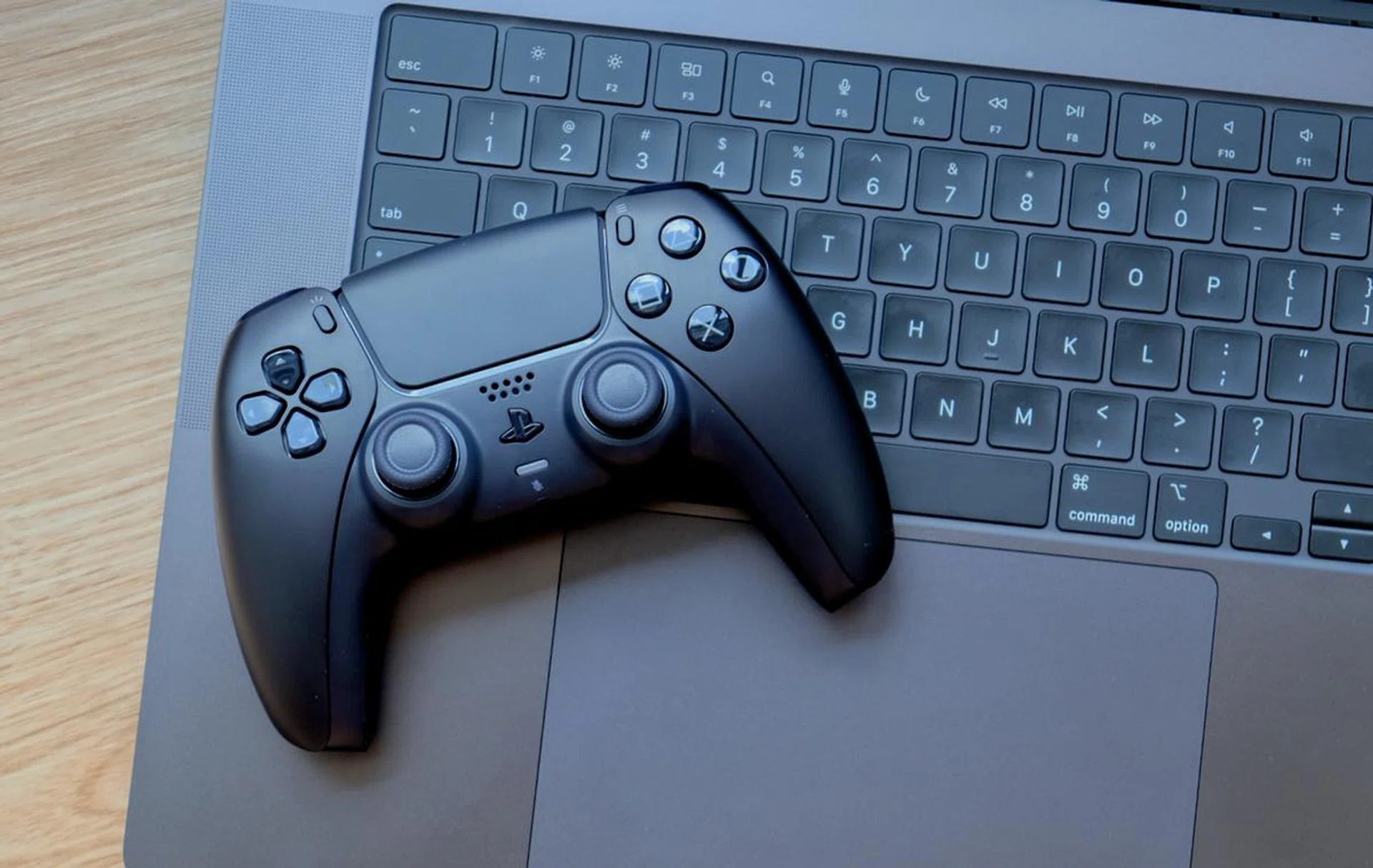 You can game on a Mac with PlayStation and Xbox controllers.