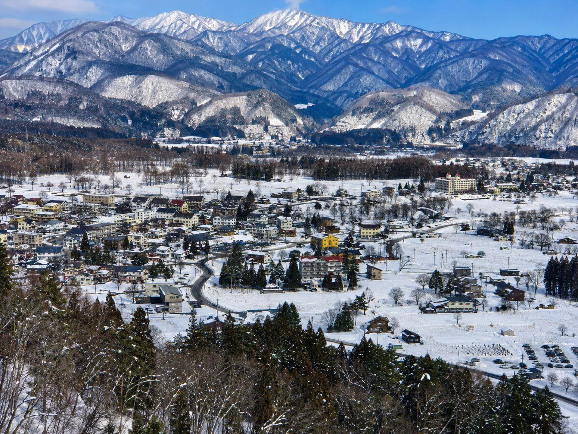 Nagano Hakubu moutains