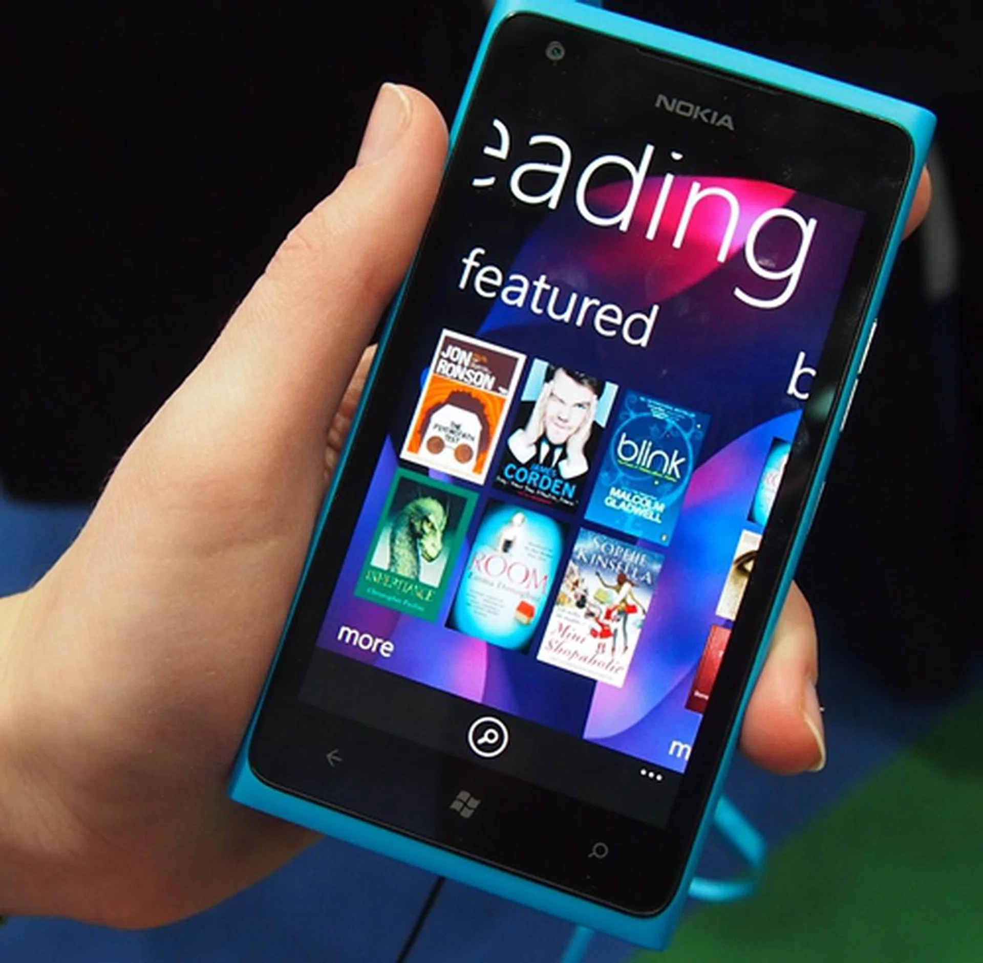 One of the two new apps announced today is Nokia Reading, which provides a single and integrated hub experience for reading news, ebooks and audio books. There will be a mixture of free and paid content when Nokia Reading launches in April.