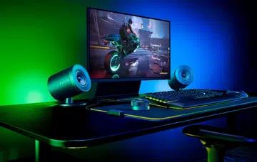 Meet Razer's new Nommo V2 lineup of speakers. (Image source: Razer)