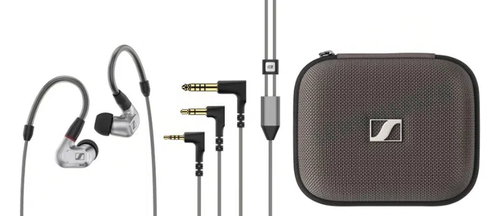The Sennheiser IE 900 comes with three cables that terminates in 3.5mm, 2.5mm, and 4.4mm. (Image source: Sennheiser)
