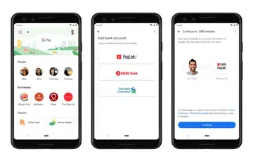 Google is launching a new Google Pay app in Singapore. Image courtesy of Google.